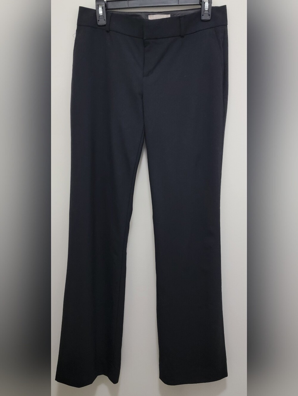 Banana Republic Martin Fit Pants Sz 4 Long Lined Wool Blend Waist 15" Inseam 35"